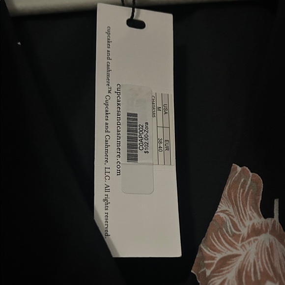 cupcakes & cashmere Black Floral Long Sleeve Dress - Picture 4 of 8